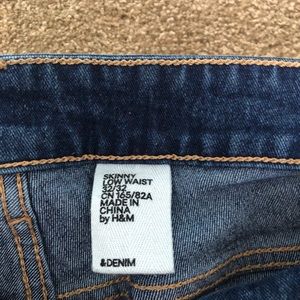 H&M skinny Jeans Size 32/32.